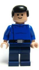 LEGO Minifigure -- Republic Captain-Star Wars / Star Wars Episode 1 -- SW0169 -- Creative Brick Builders